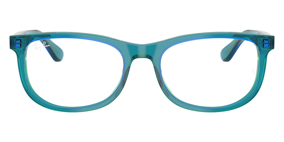Ray-Ban® RY1642F RY1642F 3996 48 Eyeglasses - Transparent Blue/Green