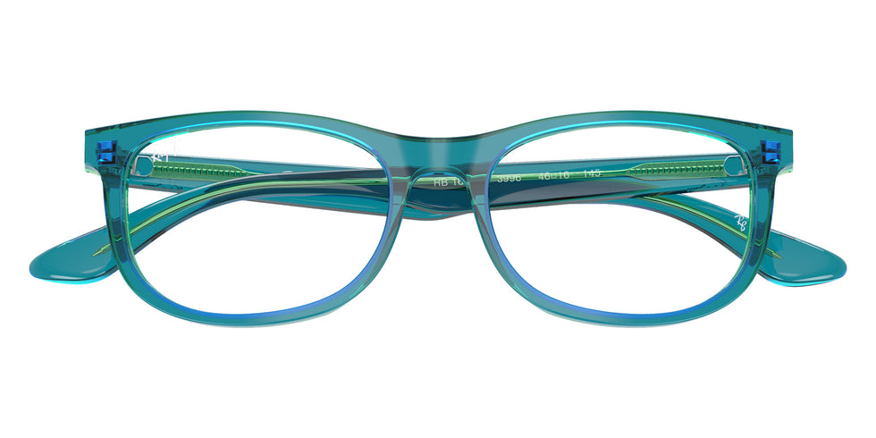 Ray-Ban® RY1642F RY1642F 3996 48 Eyeglasses - Transparent Blue/Green