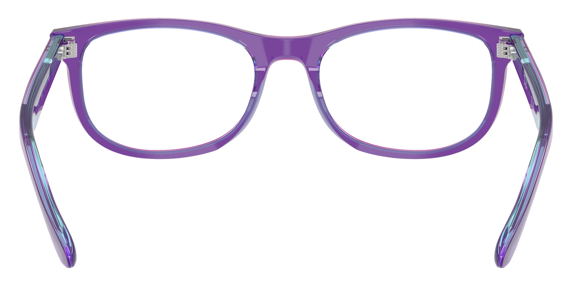Ray-Ban® RY1642F RY1642F 3997 48 Eyeglasses - Transparent Violet/Light Blue