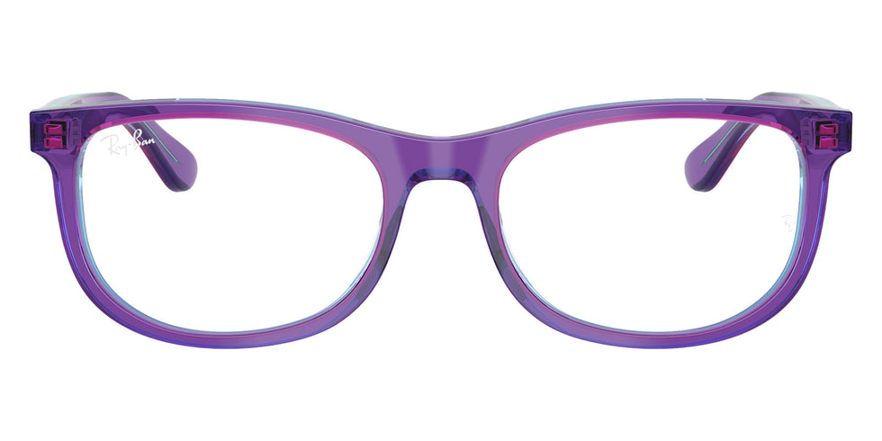Ray-Ban® RY1642F RY1642F 3997 48 Eyeglasses - Transparent Violet/Light Blue