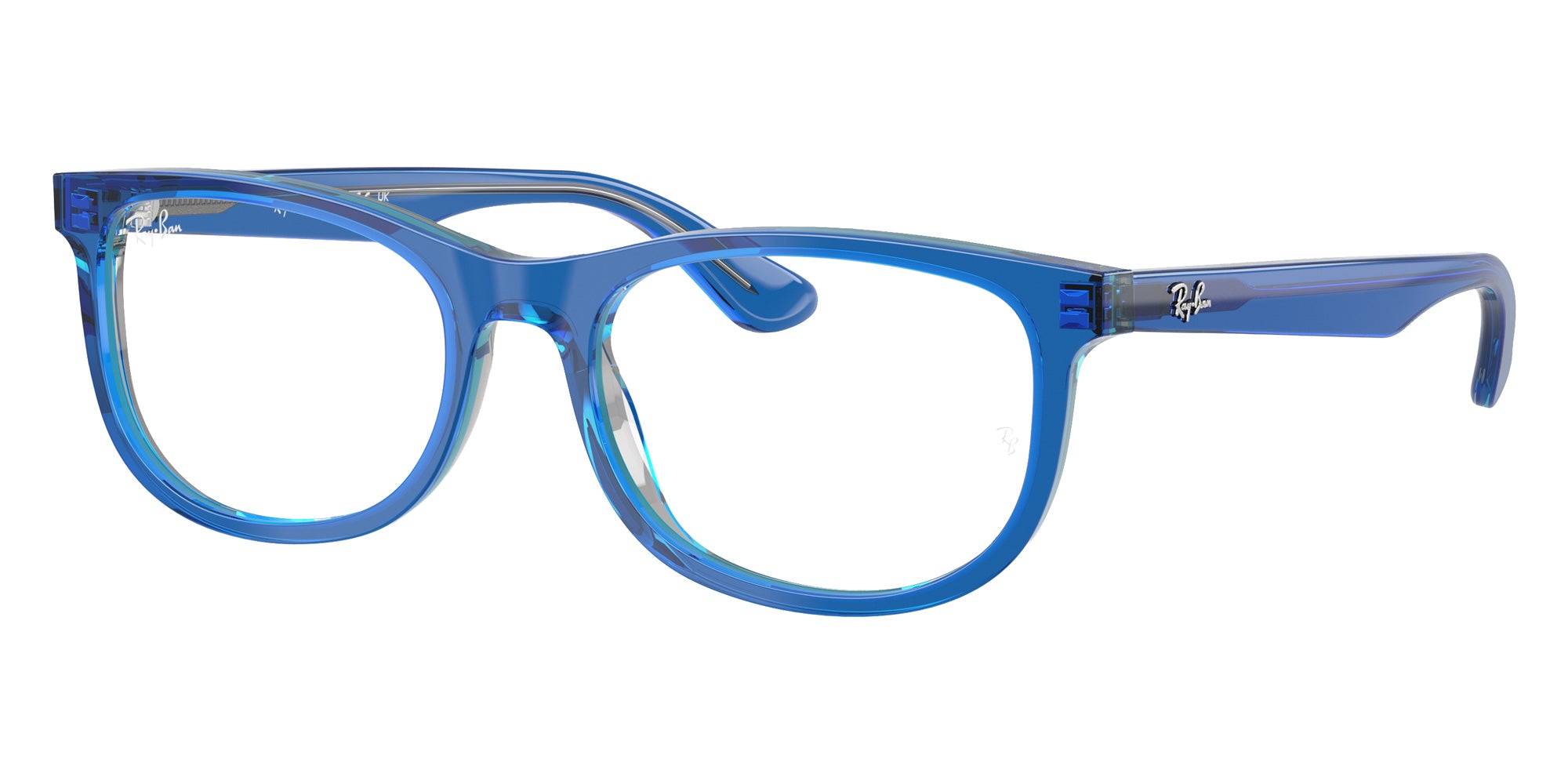 Ray-Ban® RY1642F RY1642F 3999 48 Eyeglasses - Transparent Blue/Gray