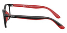 Ray-Ban® RY1644 RY1644 3928 46 Eyeglasses - Black On Rubber Red