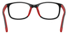 Ray-Ban® RY1644 RY1644 3928 46 Eyeglasses - Black On Rubber Red