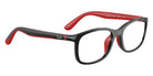 Ray-Ban® RY1644 RY1644 3928 46 Eyeglasses - Black On Rubber Red