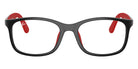 Ray-Ban® RY1644 RY1644 3928 46 Eyeglasses - Black On Rubber Red