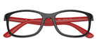 Ray-Ban® RY1644 RY1644 3928 46 Eyeglasses - Black On Rubber Red