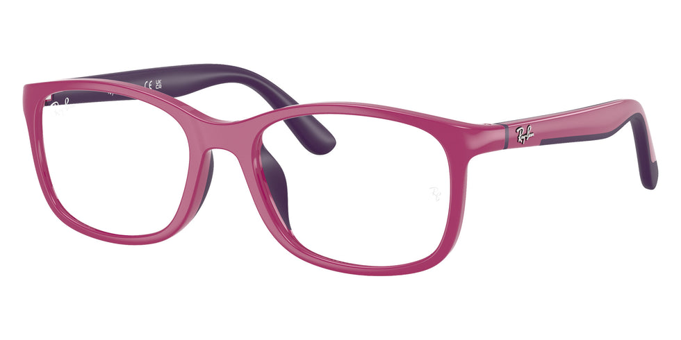 Ray-Ban® RY1644 RY1644 3933 48 Eyeglasses - Fucsia On Rubber Violet