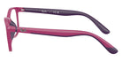 Ray-Ban® RY1644 RY1644 3933 48 Eyeglasses - Fucsia On Rubber Violet
