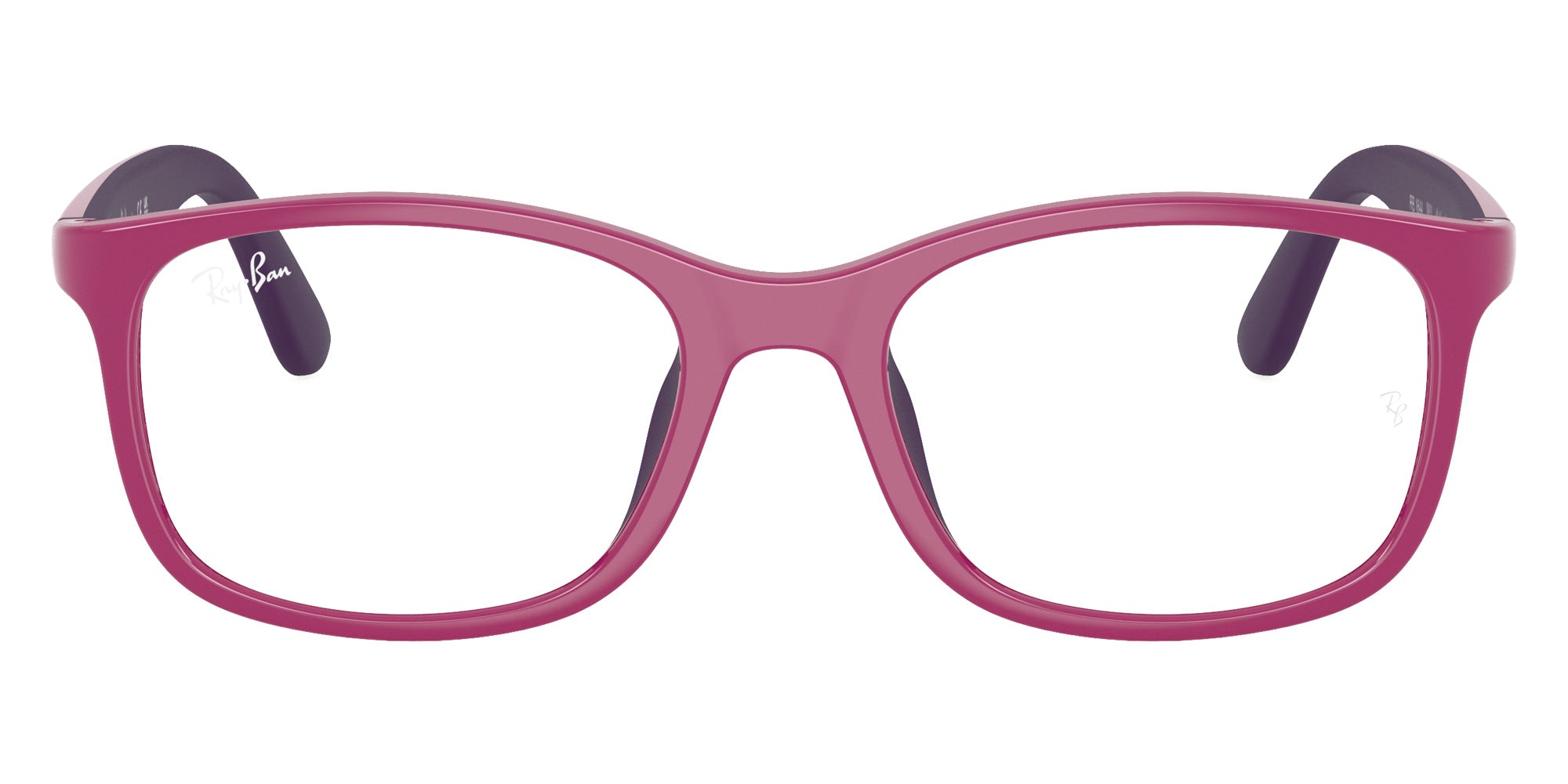 Ray-Ban® RY1644 RY1644 3933 48 Eyeglasses - Fucsia On Rubber Violet