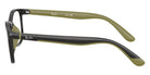 Ray-Ban® RY1644 RY1644 7511 48 Eyeglasses - Gray On Rubber Green