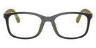 Ray-Ban® RY1644 RY1644 7511 48 Eyeglasses - Gray On Rubber Green