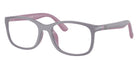 Ray-Ban® RY1644 RY1644 7512 48 Eyeglasses - Purple On Rubber Pink