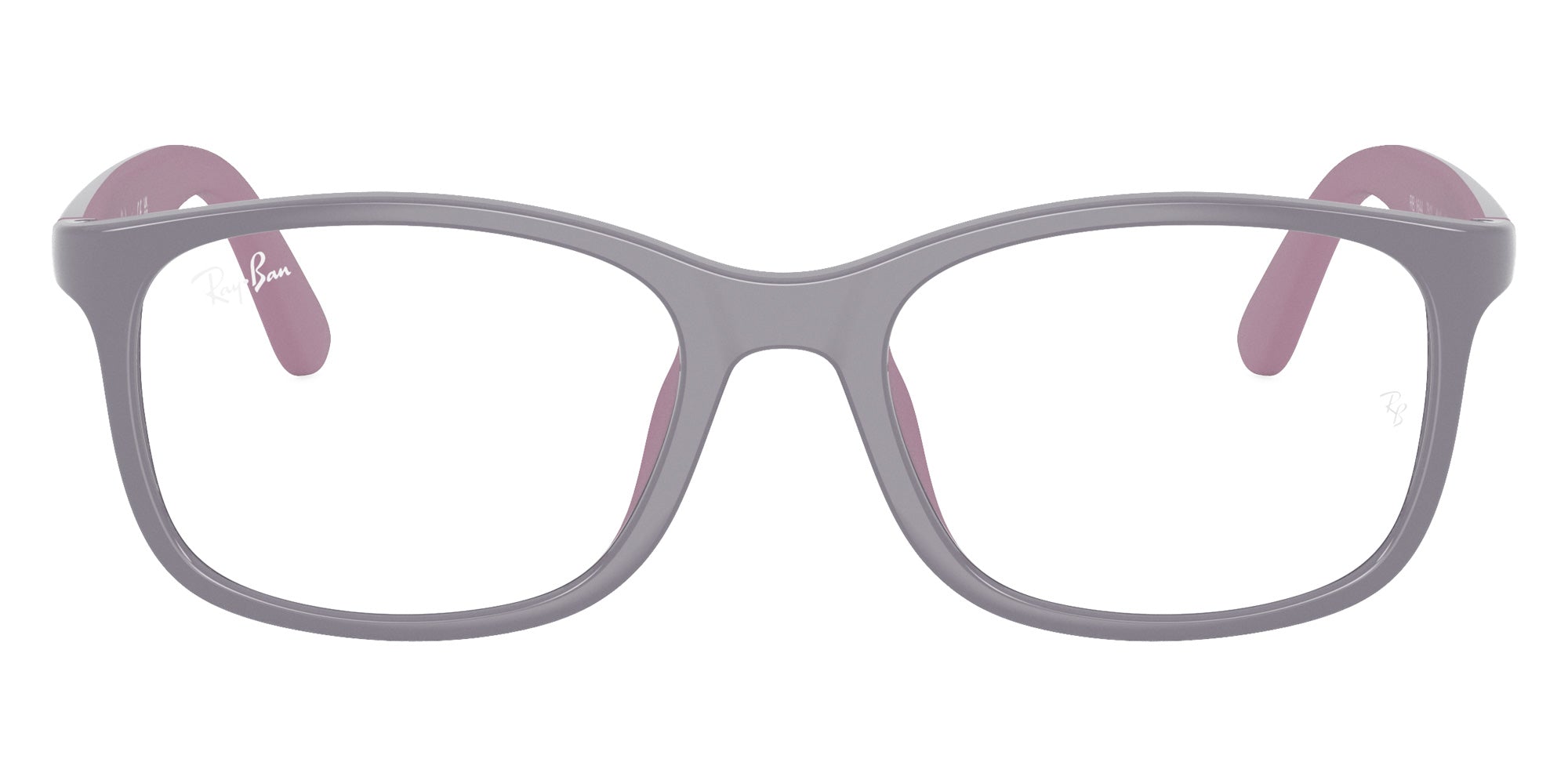 Ray-Ban® RY1644 RY1644 7512 48 Eyeglasses - Purple On Rubber Pink