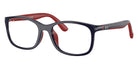 Ray-Ban® RY1644 RY1644 7513 48 Eyeglasses - Blue On Rubber Red