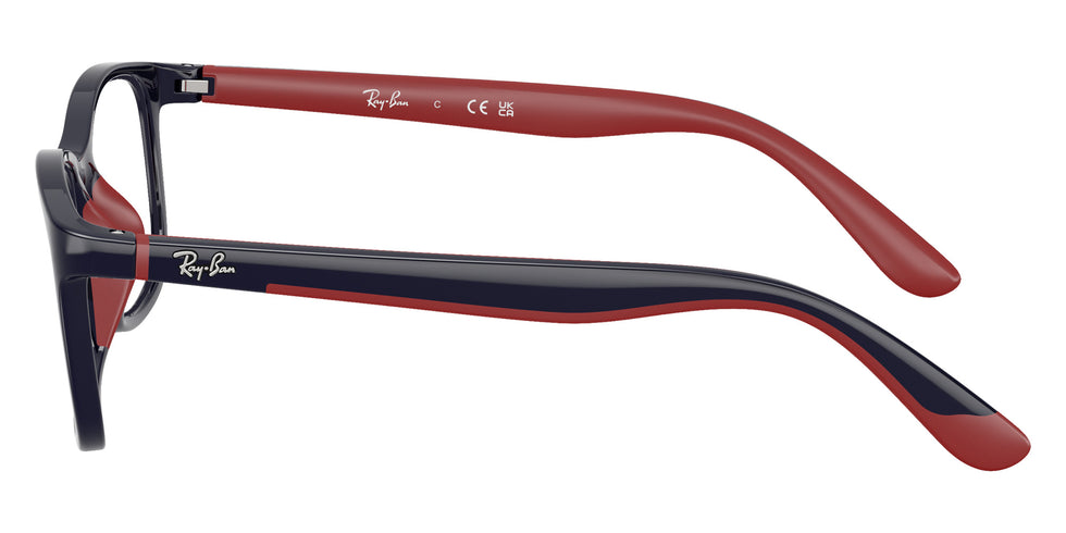 Ray-Ban® RY1644 RY1644 7513 48 Eyeglasses - Blue On Rubber Red