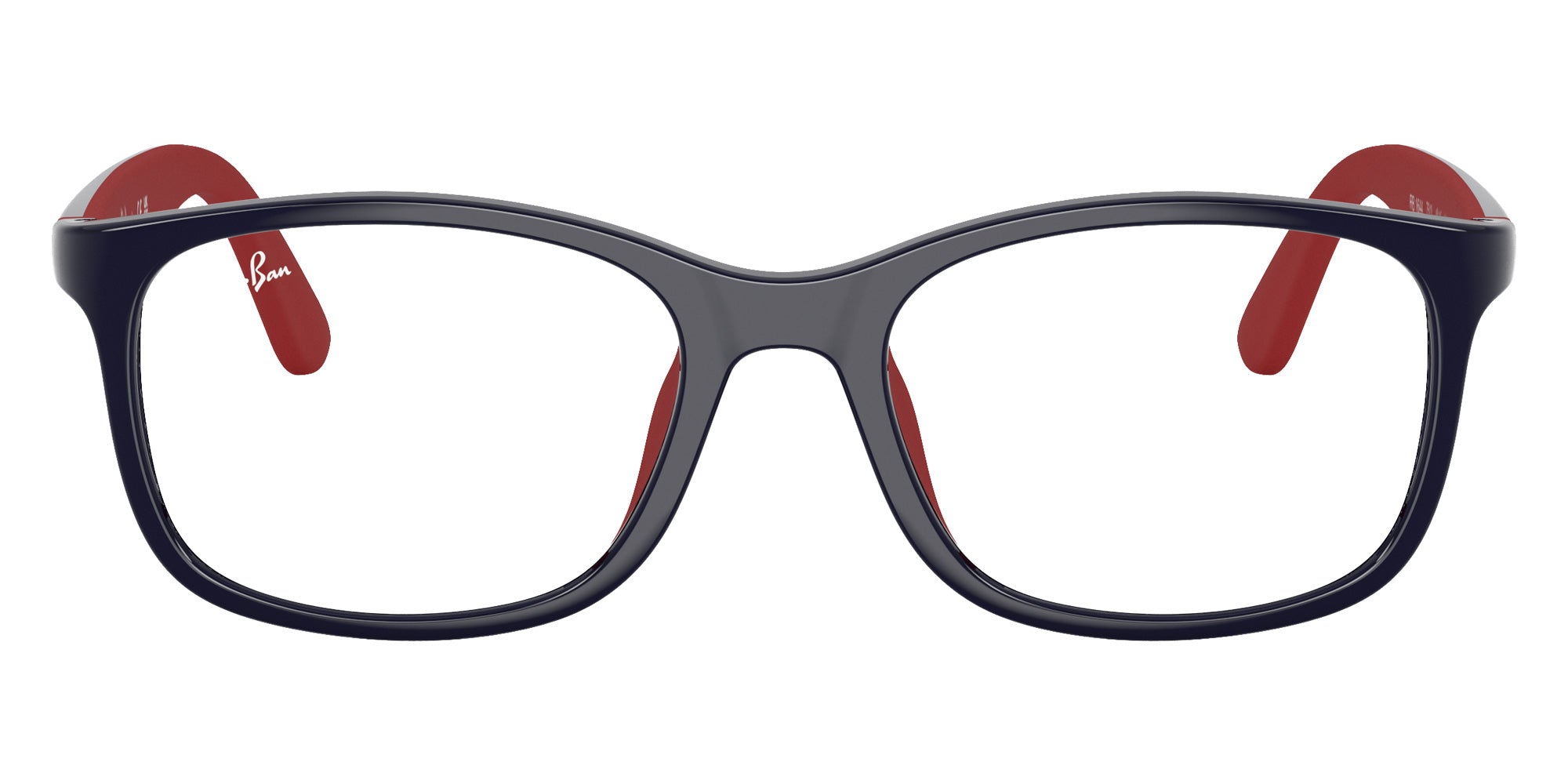Ray-Ban® RY1644 RY1644 7513 48 Eyeglasses - Blue On Rubber Red