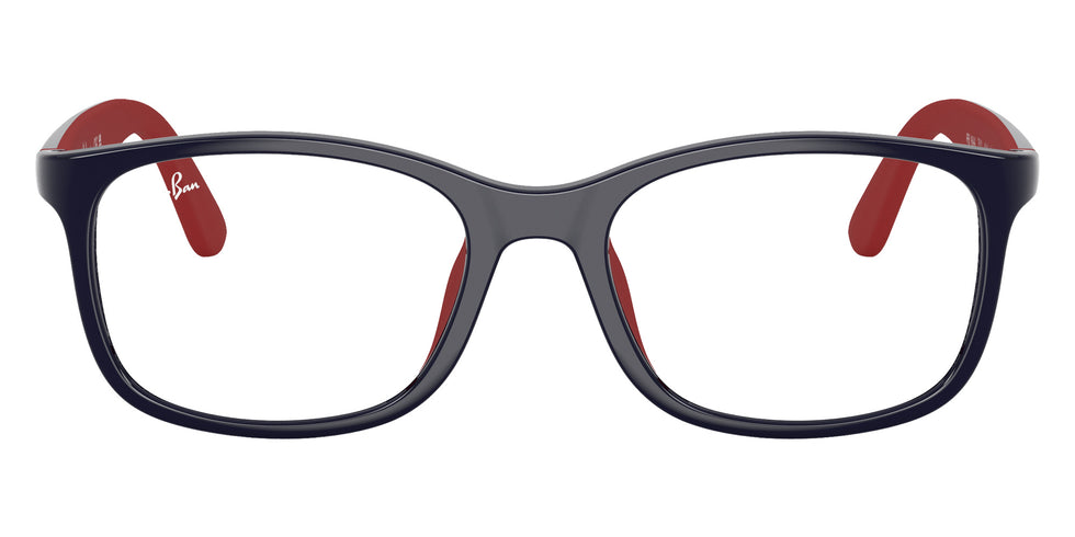 Ray-Ban® RY1644 RY1644 7513 48 Eyeglasses - Blue On Rubber Red
