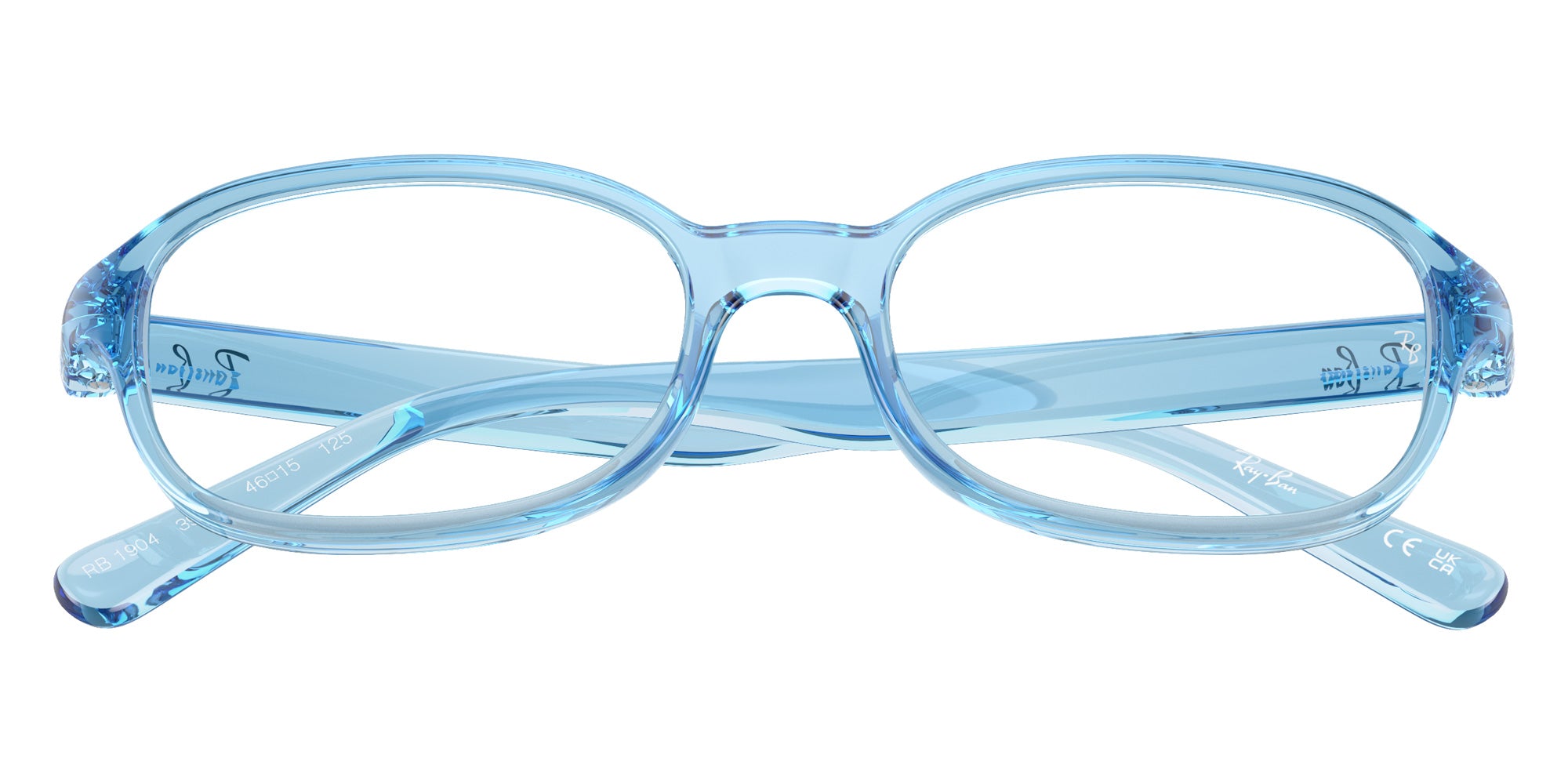 Ray-Ban® RY1904 RY1904 3981 46 Eyeglasses - Transparent Blue