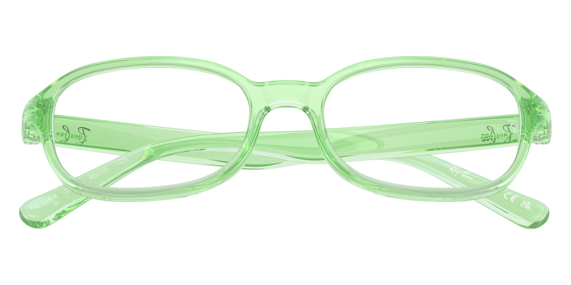 Ray-Ban® RY1904 RY1904 3983 44 Eyeglasses - Transparent Green