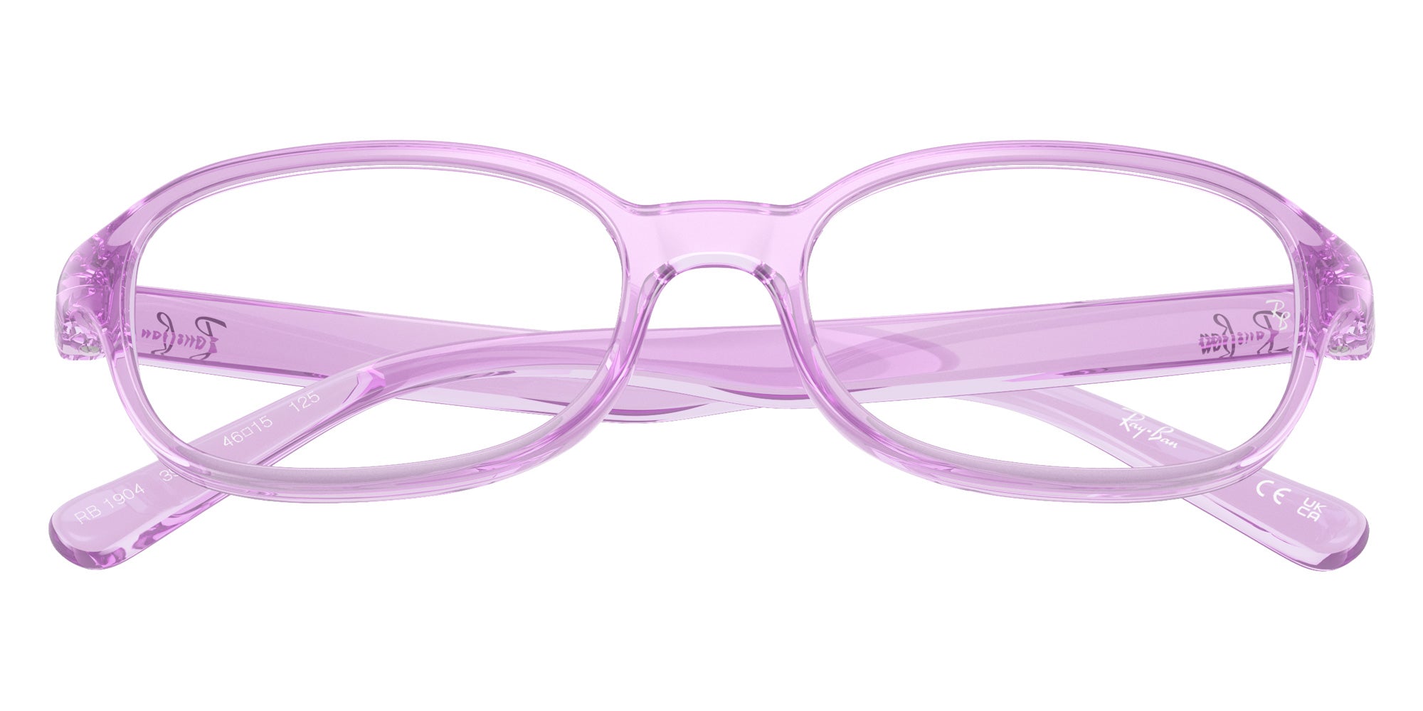 Ray-Ban® RY1904 RY1904 3985 46 Eyeglasses - Transparent Violet
