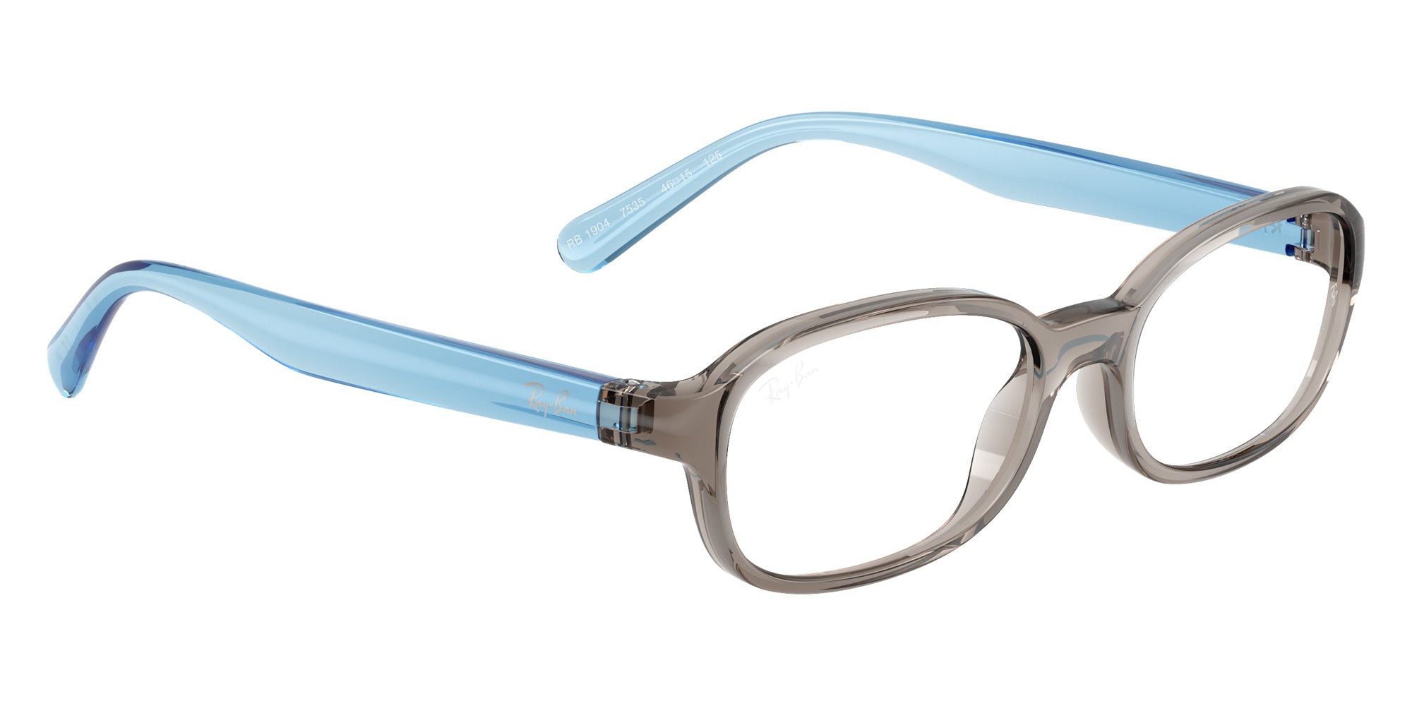 Ray-Ban® RY1904 RY1904 7535 46 Eyeglasses - Transparent Light Blue