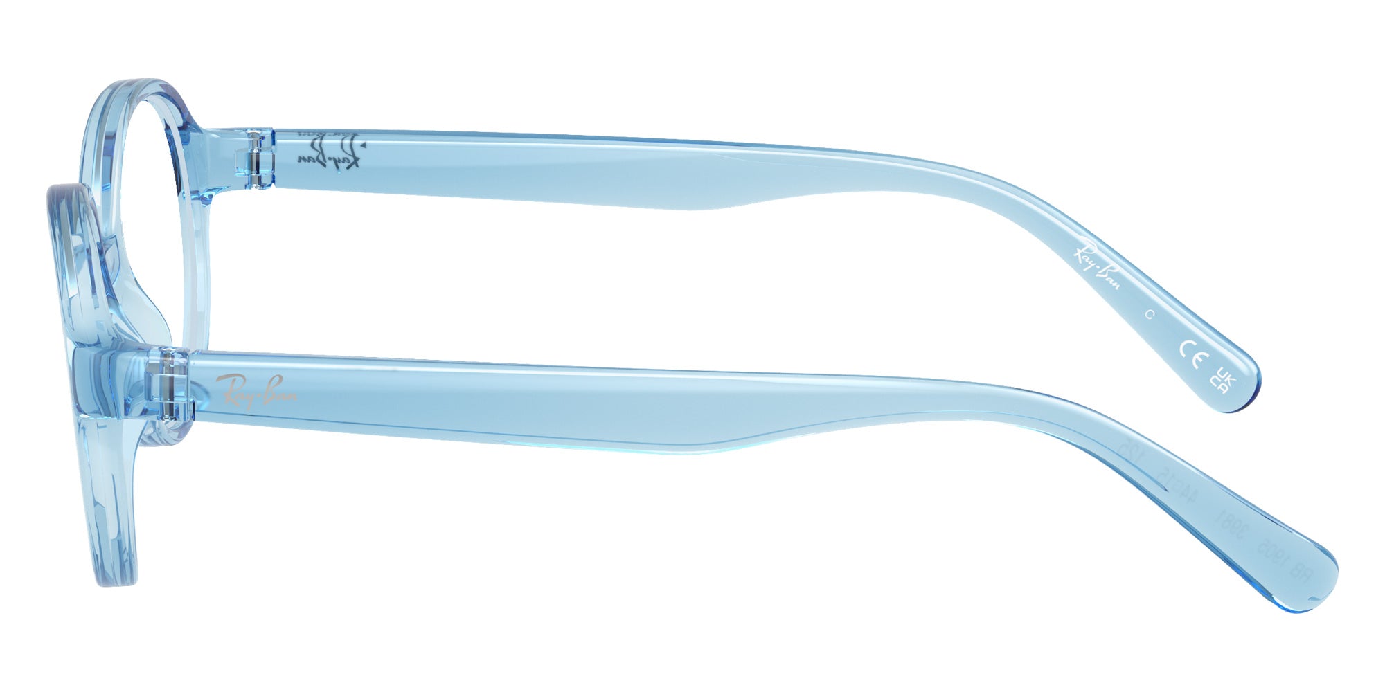 Ray-Ban® RY1905 RY1905 3981 44 Eyeglasses - Transparent Blue
