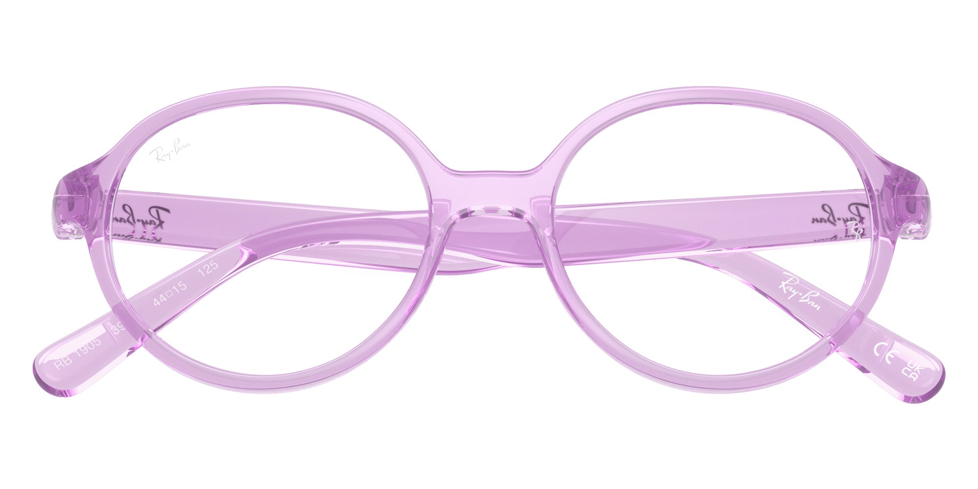 Ray-Ban® RY1905 RY1905 3985 44 Eyeglasses - Transparent Violet