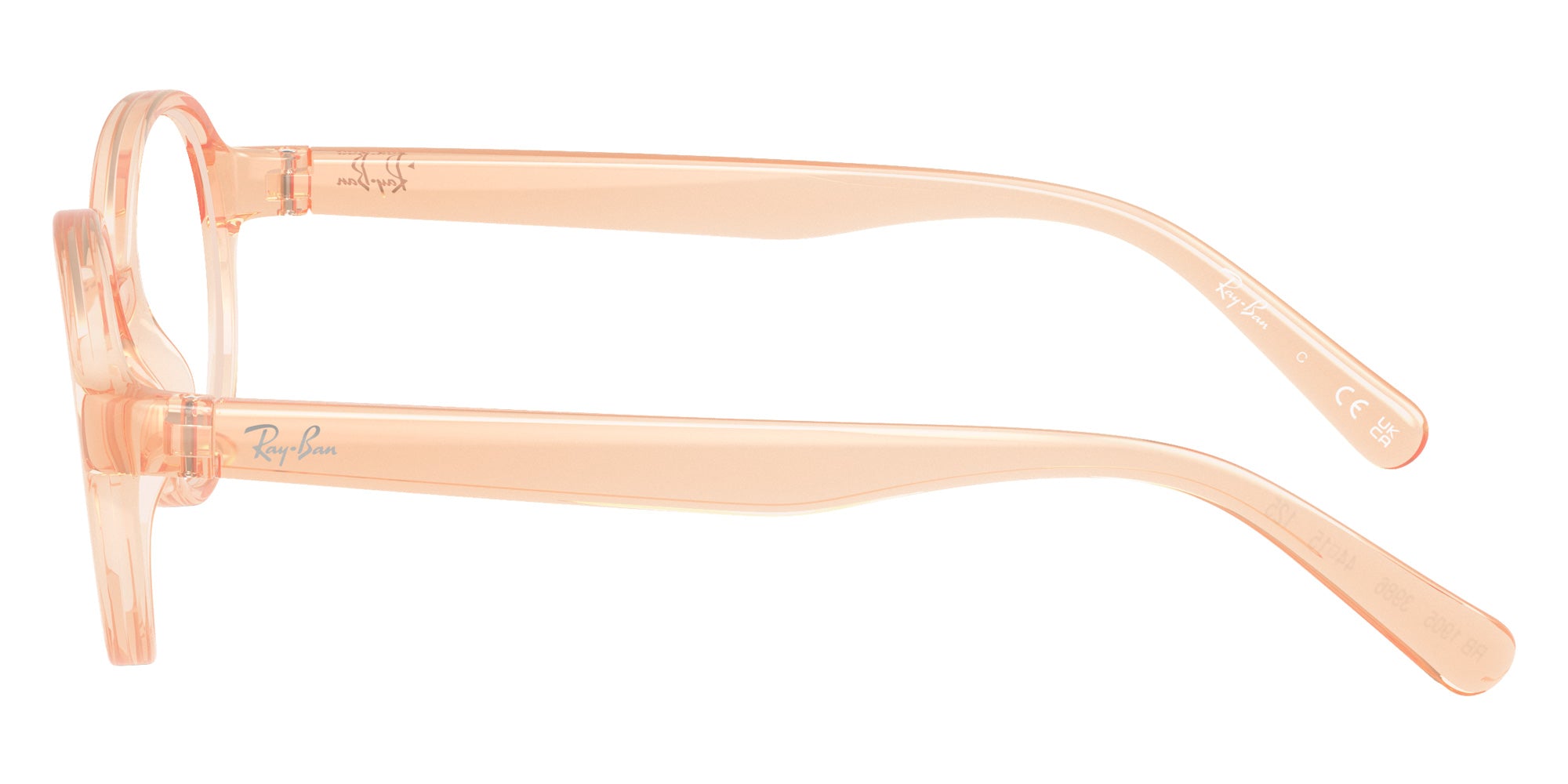 Ray-Ban® RY1905 RY1905 3986 42 Eyeglasses - Transparent Orange