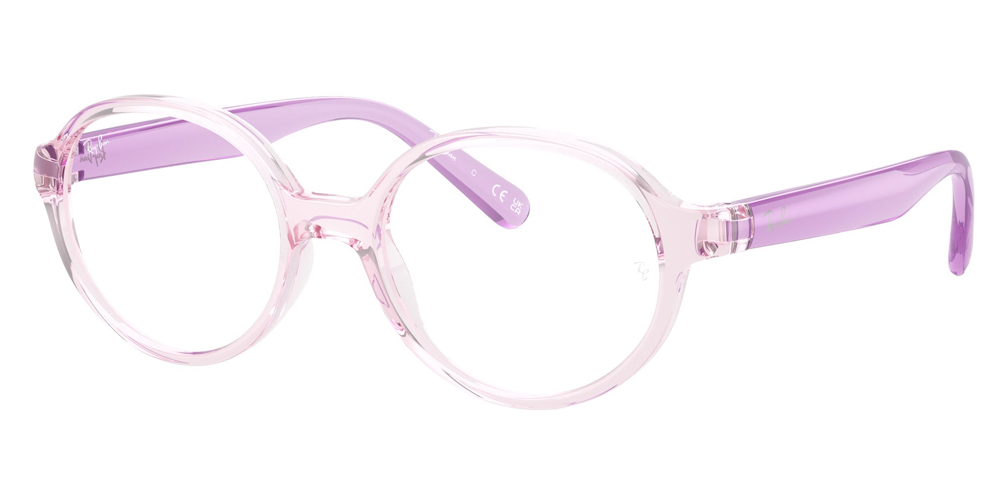 Ray-Ban® RY1905 RY1905 7534 44 Eyeglasses - Transparent Violet
