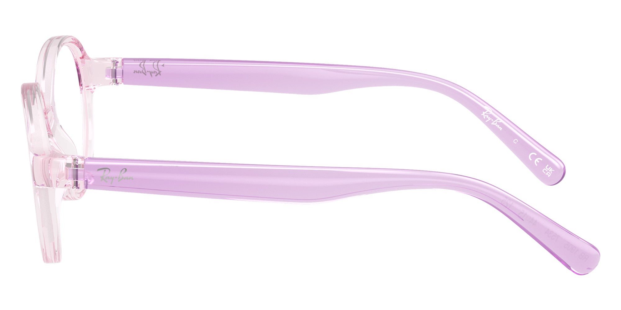 Ray-Ban® RY1905 RY1905 7534 44 Eyeglasses - Transparent Violet