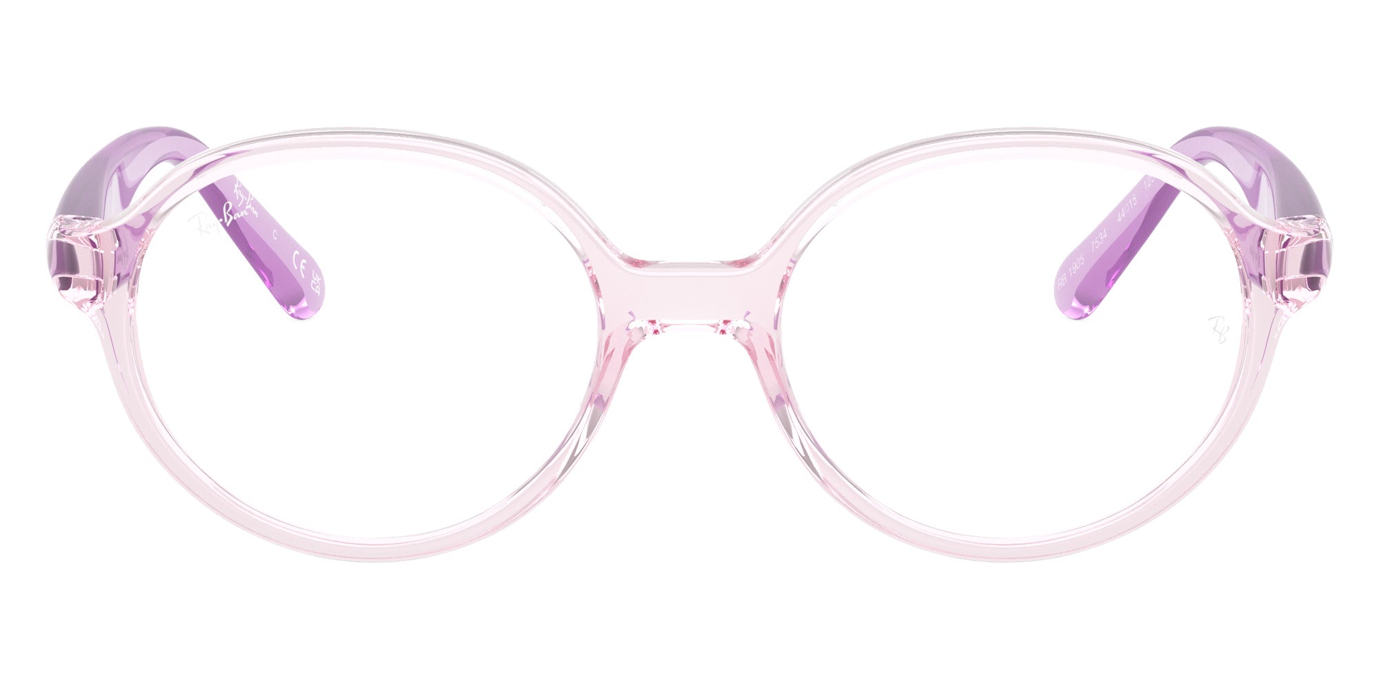 Ray-Ban® RY1905 RY1905 7534 44 Eyeglasses - Transparent Violet