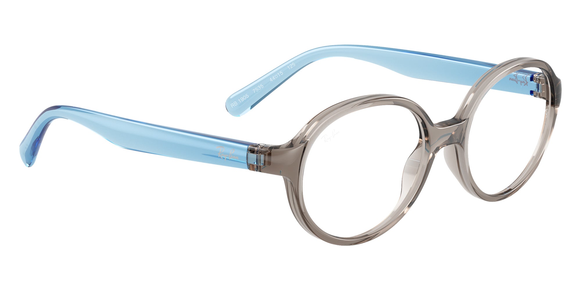 Ray-Ban® RY1905 RY1905 7535 44 Eyeglasses - Transparent Blue