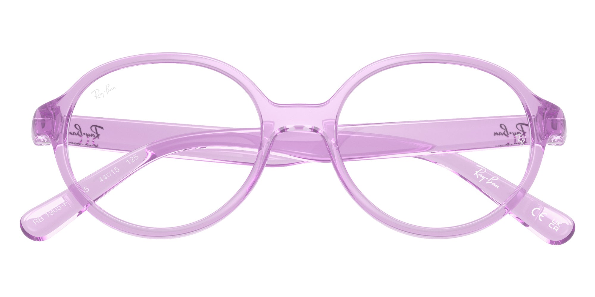 Ray-Ban® RY1905F RY1905F 3985 46 Eyeglasses - Transparent Violet