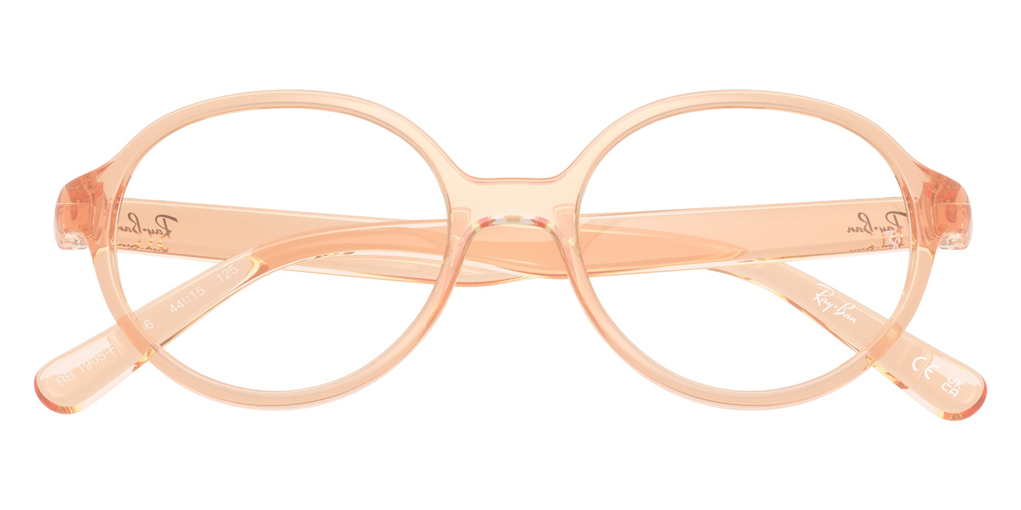 Ray-Ban® RY1905F RY1905F 3986 46 Eyeglasses - Transparent Orange