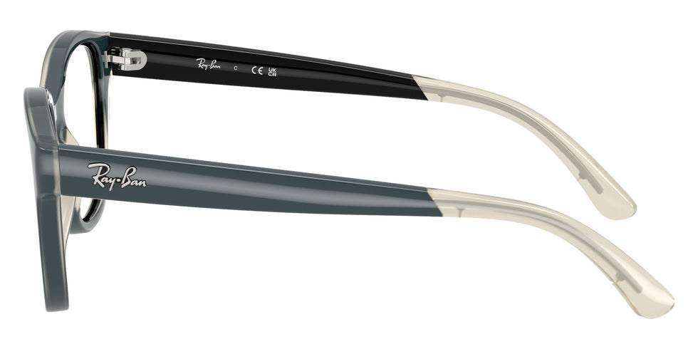 Ray-Ban® RY1950 RY1950 7202 46 Eyeglasses - Black On Transparent