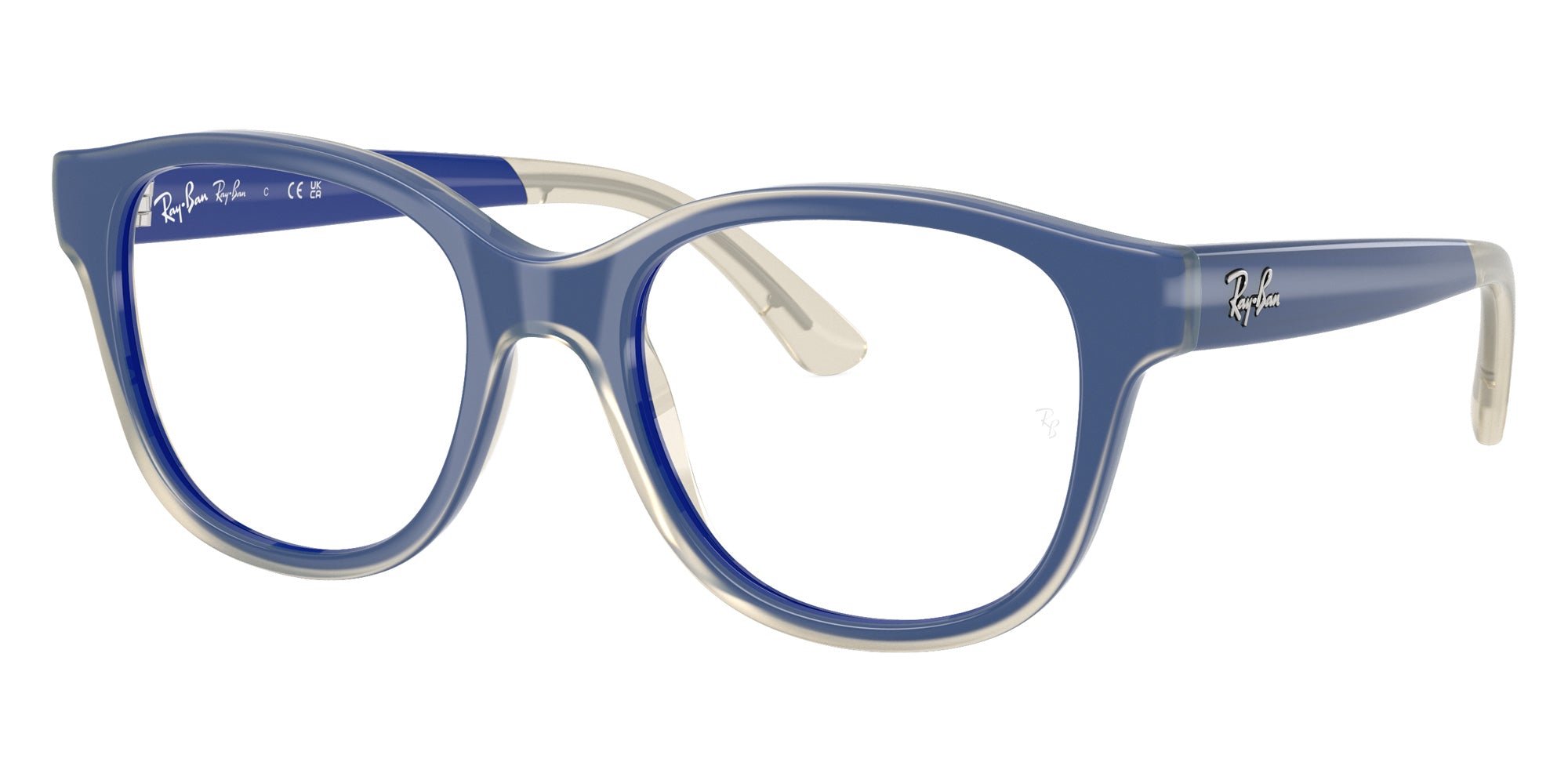 Ray-Ban® RY1950 RY1950 7203 44 Eyeglasses - Blue On Transparent