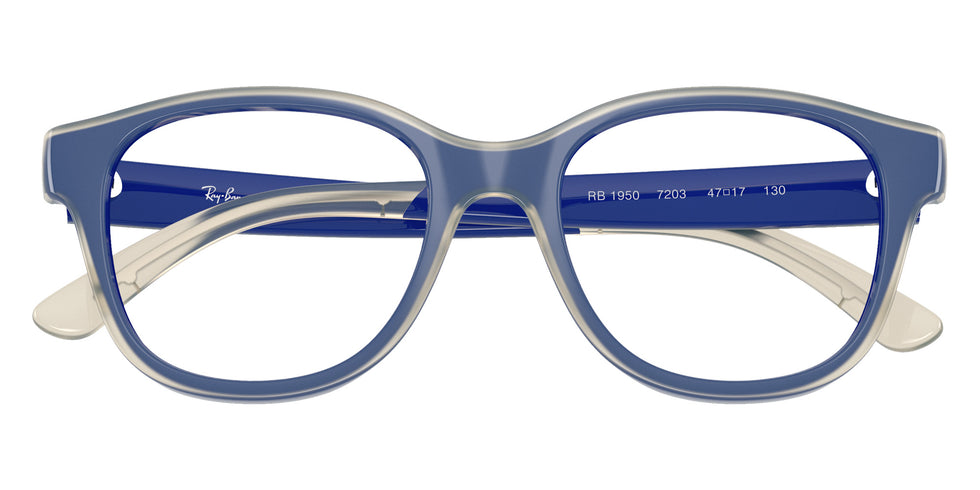 Ray-Ban® RY1950 RY1950 7203 44 Eyeglasses - Blue On Transparent