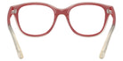Ray-Ban® RY1950 RY1950 7204 46 Eyeglasses - Red On Transparent
