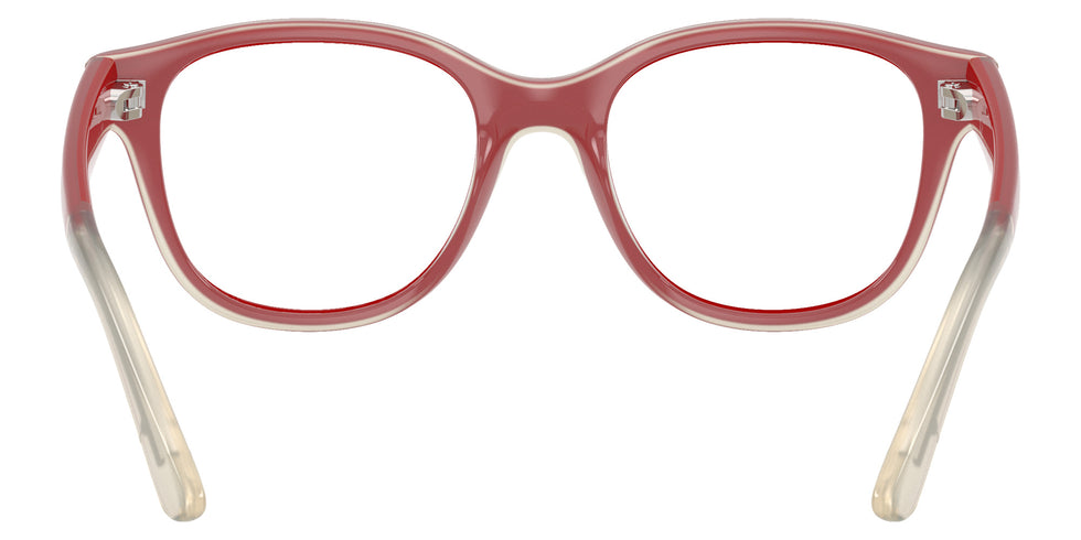 Ray-Ban® RY1950 RY1950 7204 46 Eyeglasses - Red On Transparent