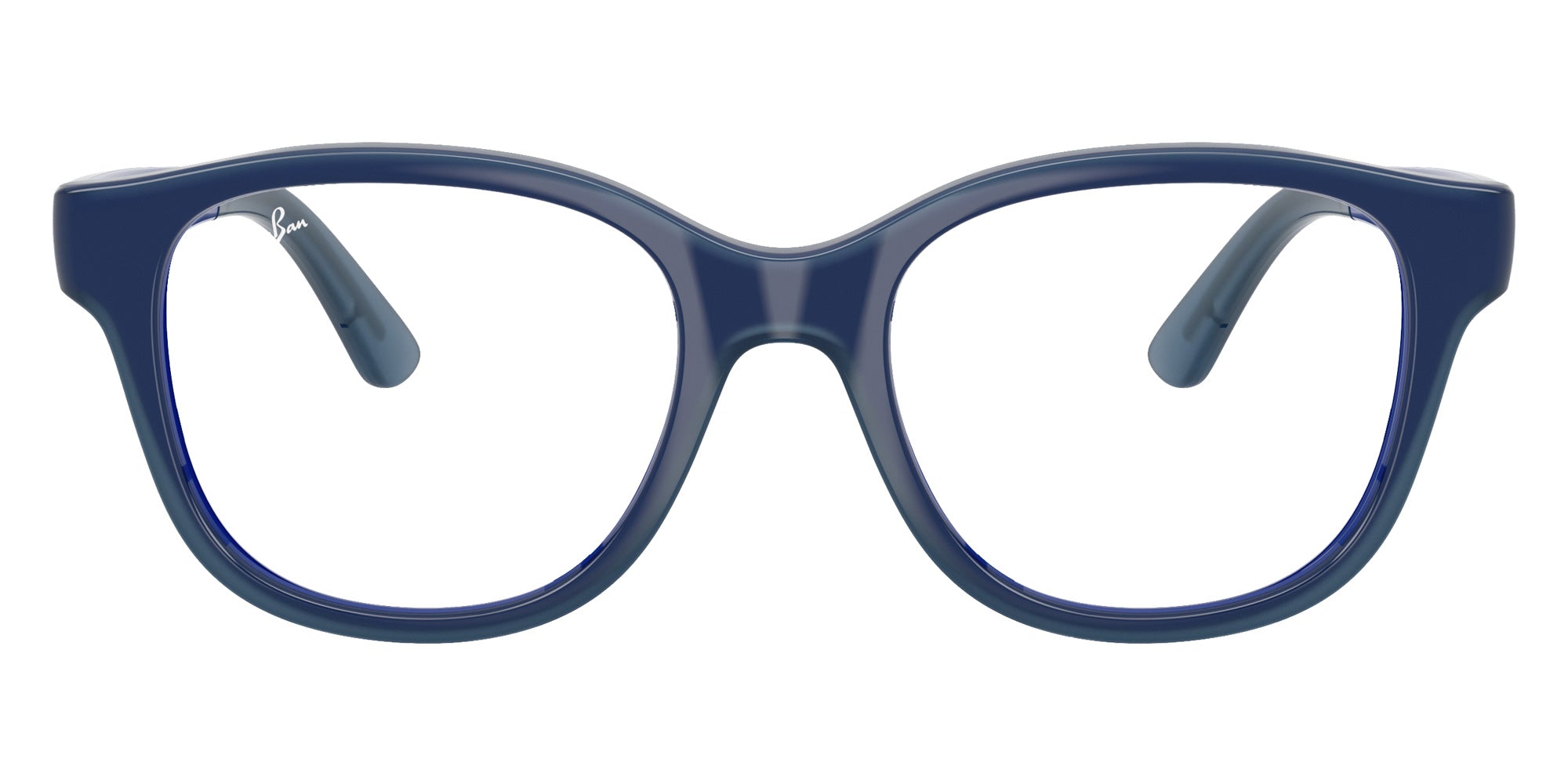 Ray-Ban® RY1950 RY1950 7205 46 Eyeglasses - Blue On Transparent Blue