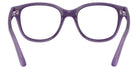 Ray-Ban® RY1950 RY1950 7206 46 Eyeglasses - Violet On Transparent Violet