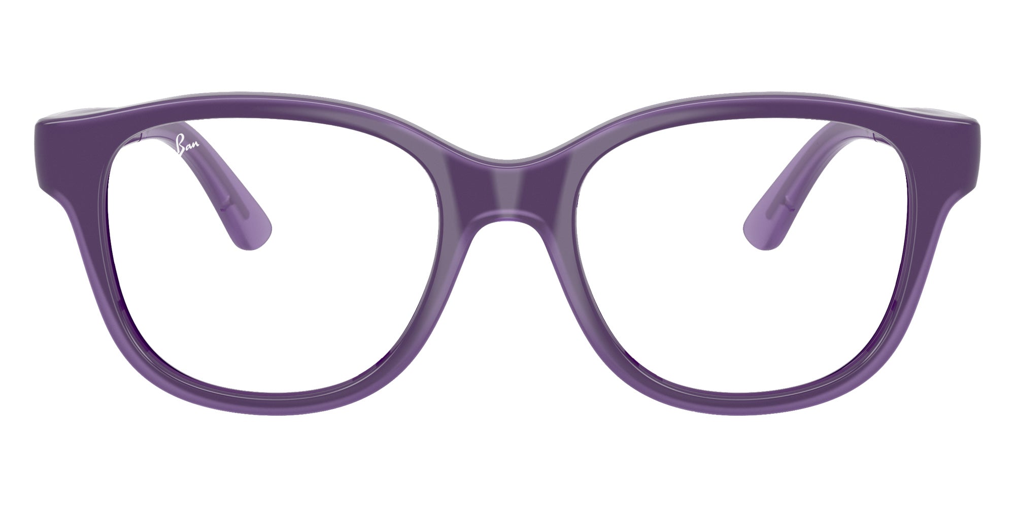 Ray-Ban® RY1950 RY1950 7206 46 Eyeglasses - Violet On Transparent Violet