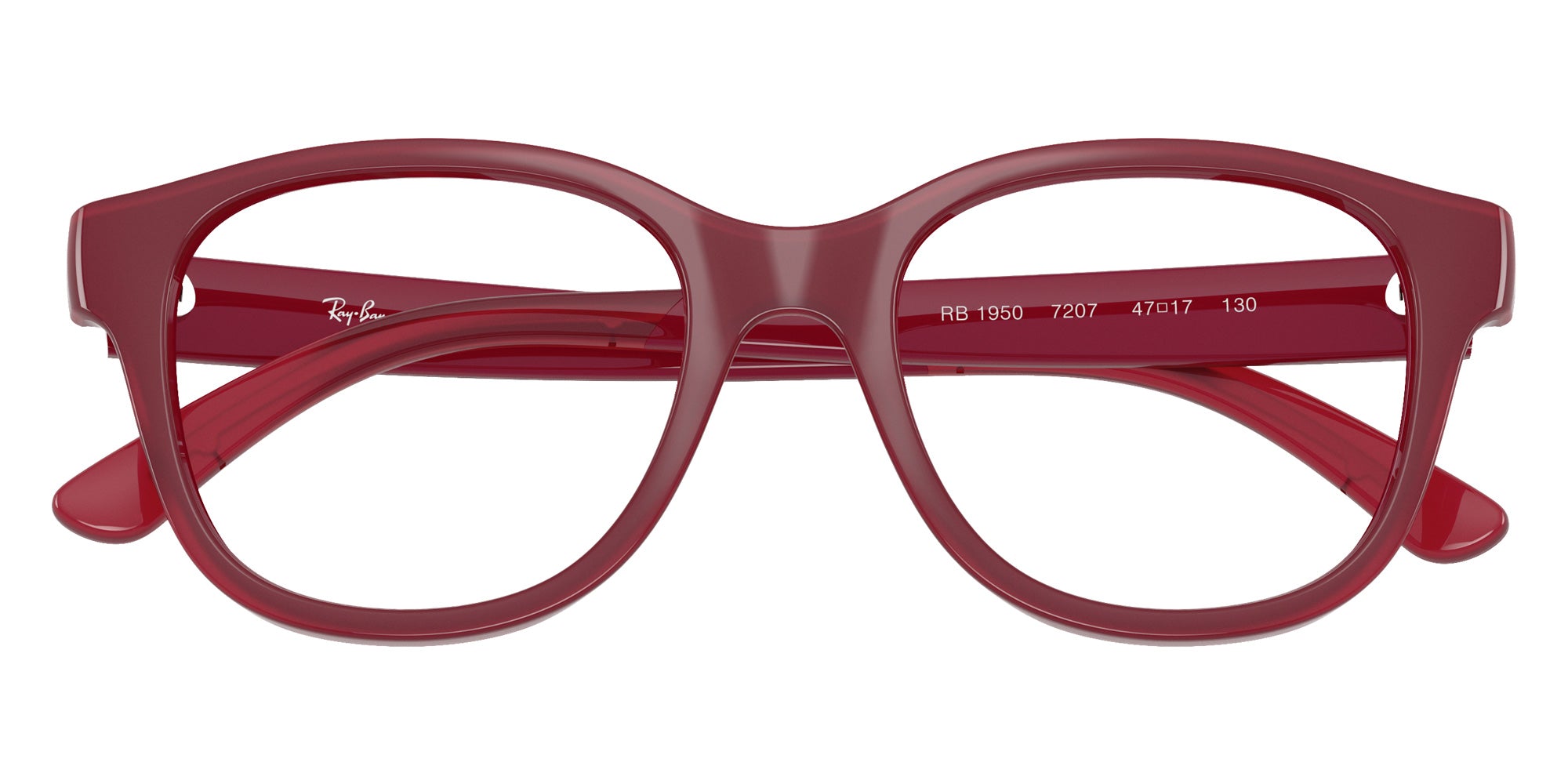 Ray-Ban® RY1950 RY1950 7207 46 Eyeglasses - Fucsia On Transparent Fucsia