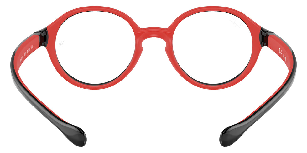 Ray-Ban® RY9075VF RY9075VF 3876 46 Eyeglasses - Black On Red