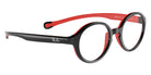 Ray-Ban® RY9075VF RY9075VF 3876 46 Eyeglasses - Black On Red