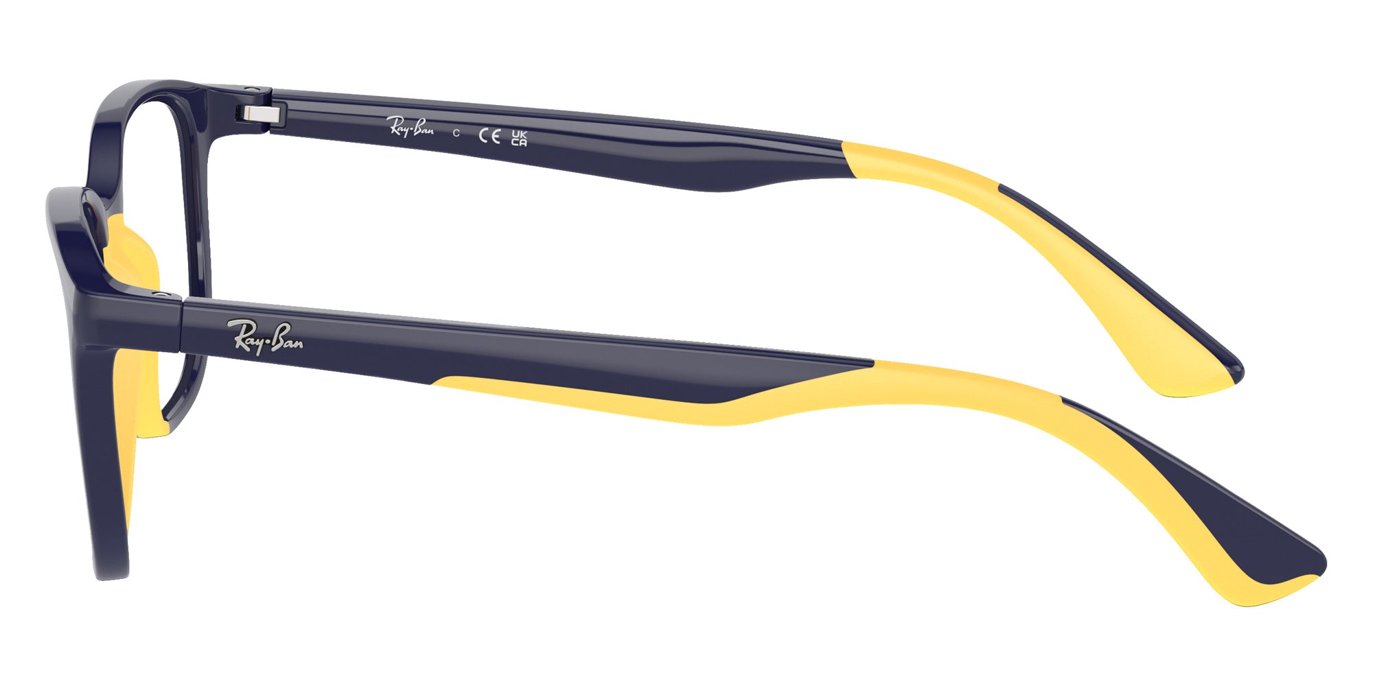 Ray-Ban® RY9078V RY9078V 3937 48 Eyeglasses - Dark Blue On Yellow