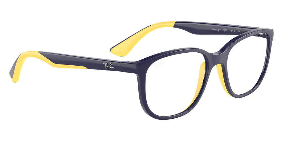 Ray-Ban® RY9078V RY9078V 3937 48 Eyeglasses - Dark Blue On Yellow