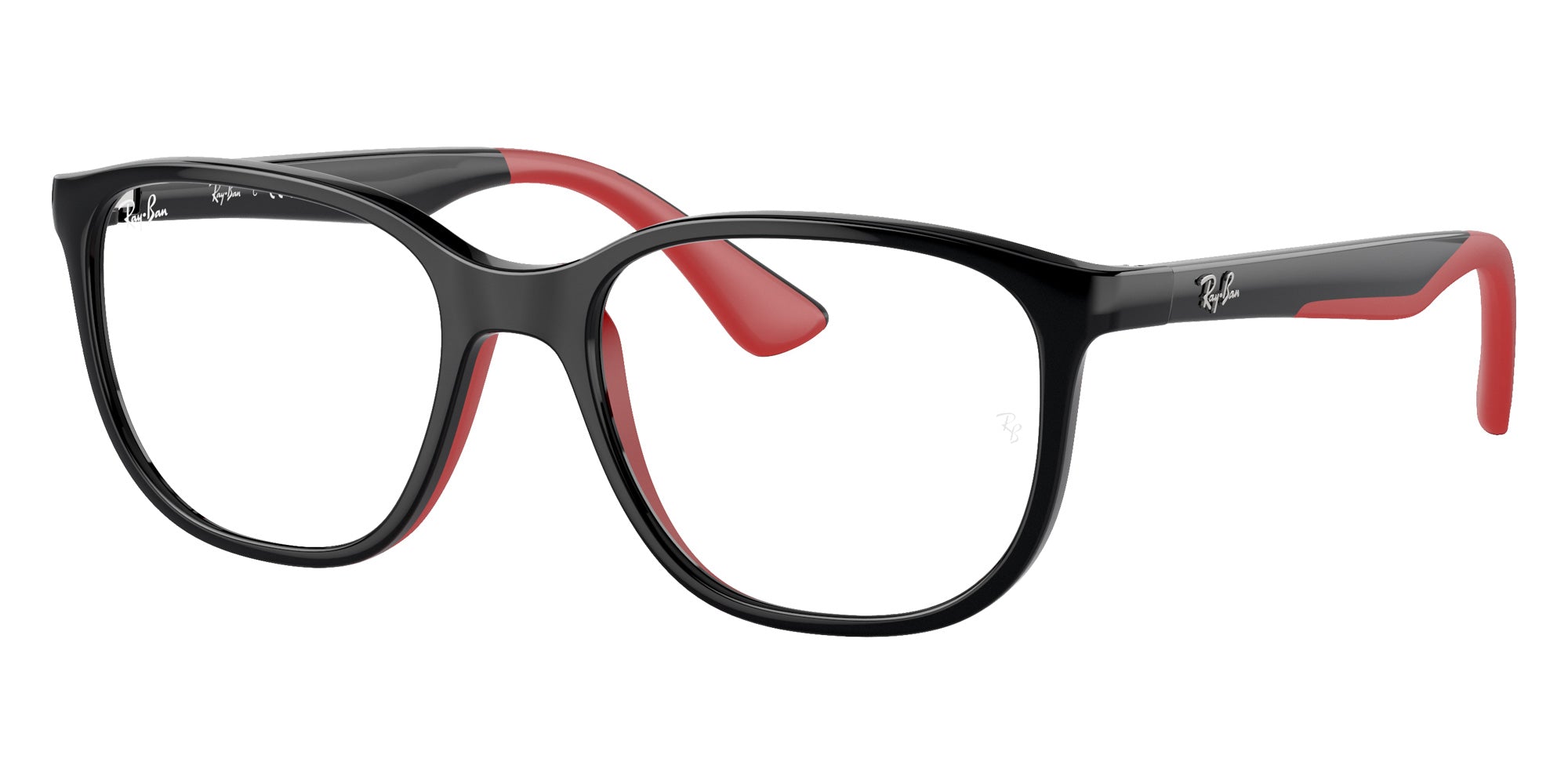 Ray-Ban® RY9078VF RY9078VF 3928 48 Eyeglasses - Black On Red