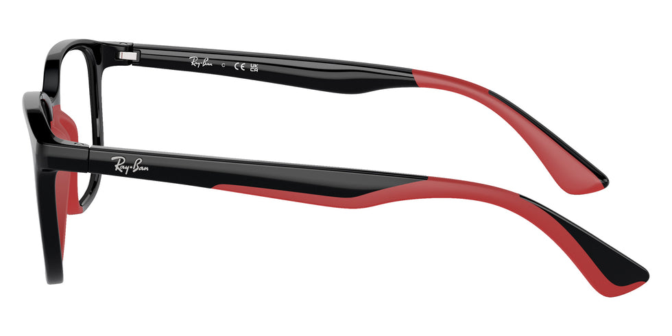 Ray-Ban® RY9078VF RY9078VF 3928 48 Eyeglasses - Black On Red