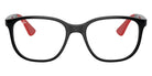 Ray-Ban® RY9078VF RY9078VF 3928 48 Eyeglasses - Black On Red